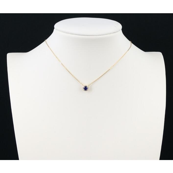 STAR JEWELRY スタージュエリー ネックレス サファイア ダイヤ 