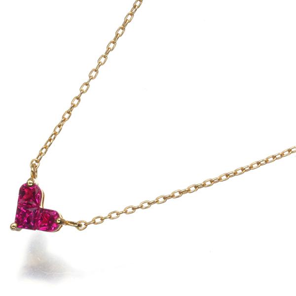 STAR JEWELRY スタージュエリー ネックレス ルビー 0.15ct 