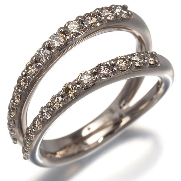カシケイ リング ダイヤ ダイヤモンド 0.60ct マーシネス 12号 K18BG 