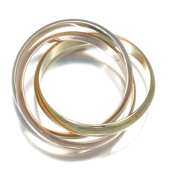 Cartier カルティエ トリニティリング スリーカラー クラシック