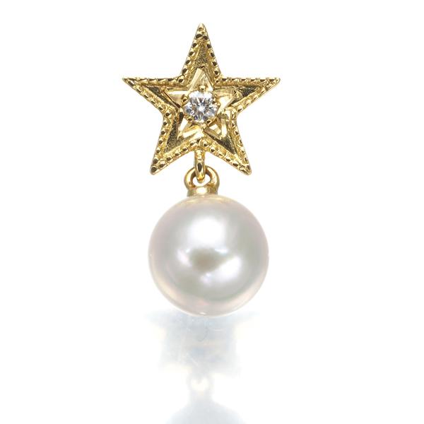 MIKIMOTO ミキモト ブローチ パール 真珠 7.2mm ダイヤ MIKIMOTO ミキモト ブローチ パール 真珠 7.2mm ダイヤ