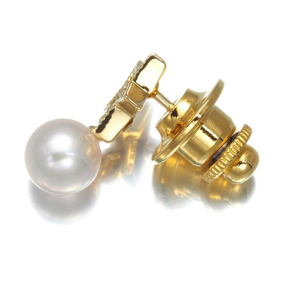 MIKIMOTO ミキモト ブローチ パール 真珠 7.2mm ダイヤ MIKIMOTO ミキモト ブローチ パール 真珠 7.2mm ダイヤ