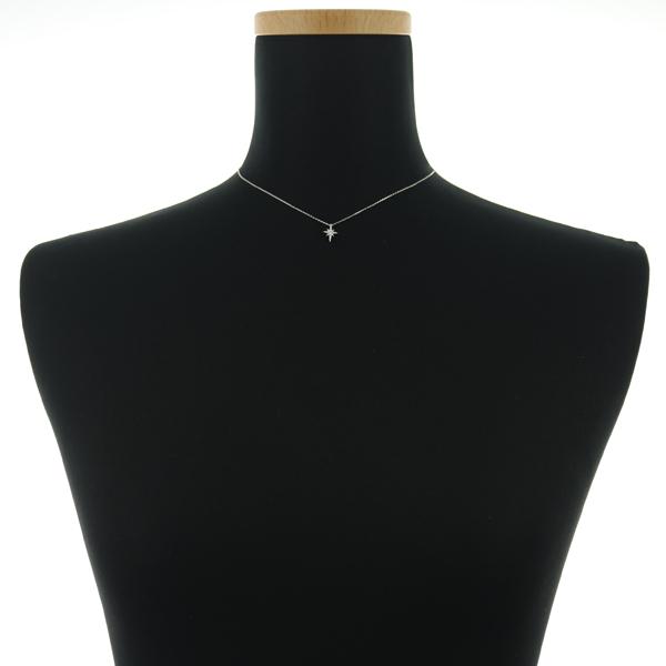 Star Jewelry ダイヤ付ネックレス DIAMOND STAR NECKLACE(2JN1028)K10 ネックレス｜スター