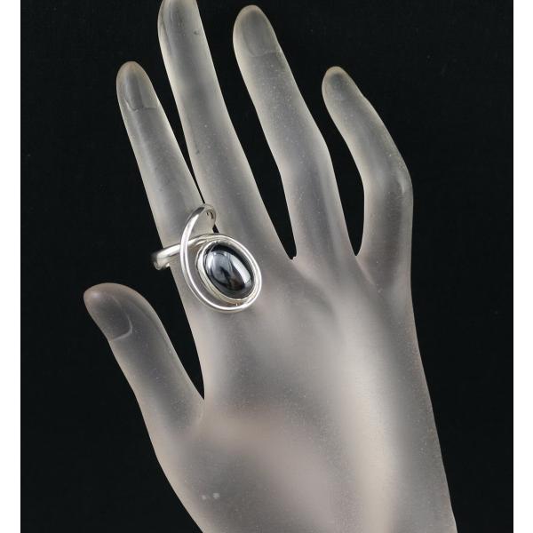 Georg Jensen ジョージジェンセン リング ヘマタイト HaH 10号 
