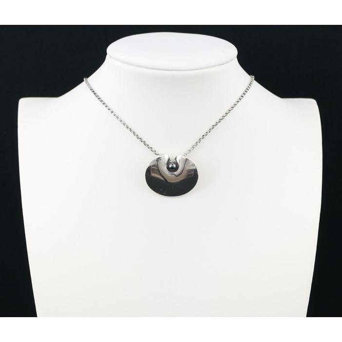 ジョージジェンセン ネックレス ヘマタイト 1999 ヘリテージ シルバー 925