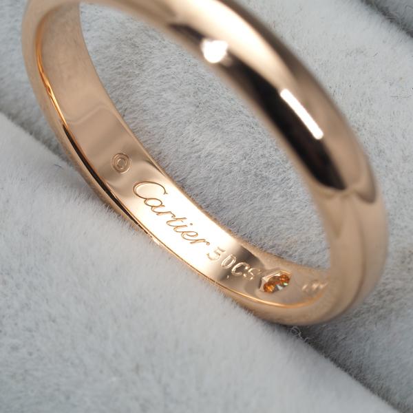 カルティエ リング ダイヤ ダイヤモンド Cドゥ エングレーブド