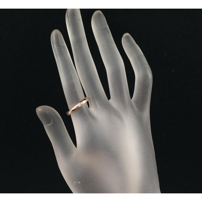 カルティエ リング ダイヤ ダイヤモンド Cドゥ エングレーブド