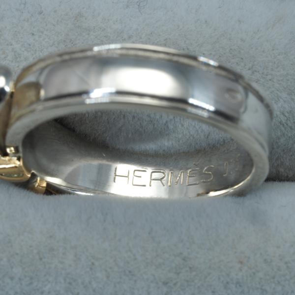 HERMES エルメス リング サンチュール ベルト 50号 シルバー 925 HERMES エルメス リング サンチュール ベルト 50号 シルバー 925