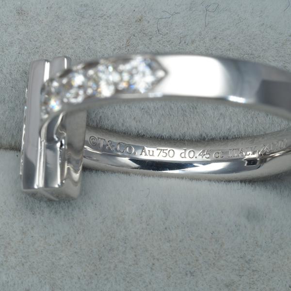 TIFFANY&Co. ティファニー リング ダイヤ ダイヤモンド 0.45ct Tワン  