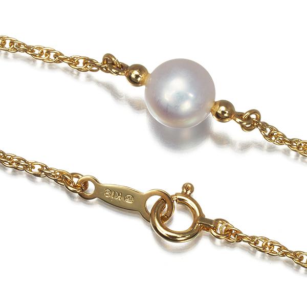 MIKIMOTO ミキモト ブレスレット パール 真珠 6.6mm K18YG BLJ MIKIMOTO ミキモト ブレスレット パール 真珠 6.6mm K18YG BLJ