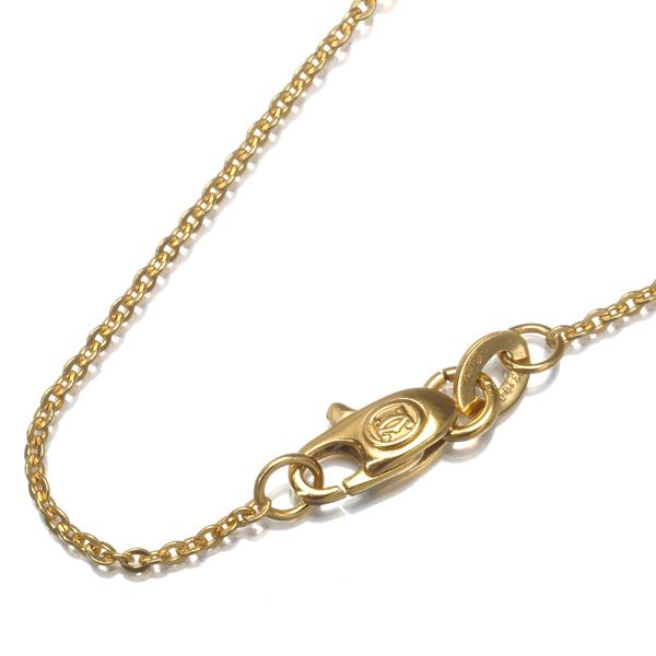 Cartier カルティエ チェーンネックレス 42cm K18YG BLJ : グリーバー  