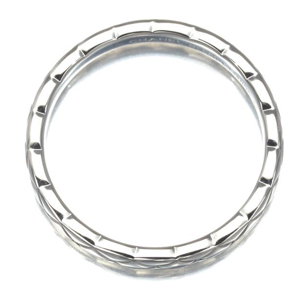 CHANEL シャネル リング ココクラッシュ スモール 55号 Pt950 指輪 BLJ  