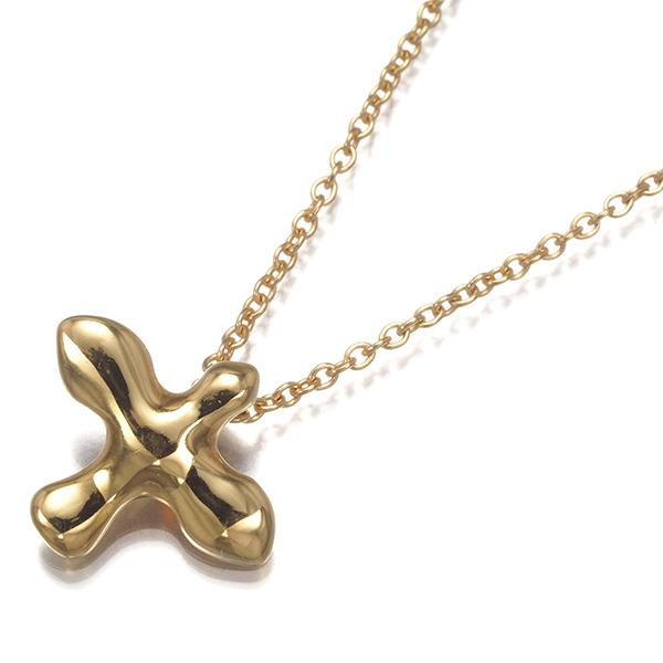 TIFFANY&Co. ティファニー ネックレス バードクロス K18YG BLJ TIFFANY&Co. ティファニー ネックレス バードクロス K18YG BLJ