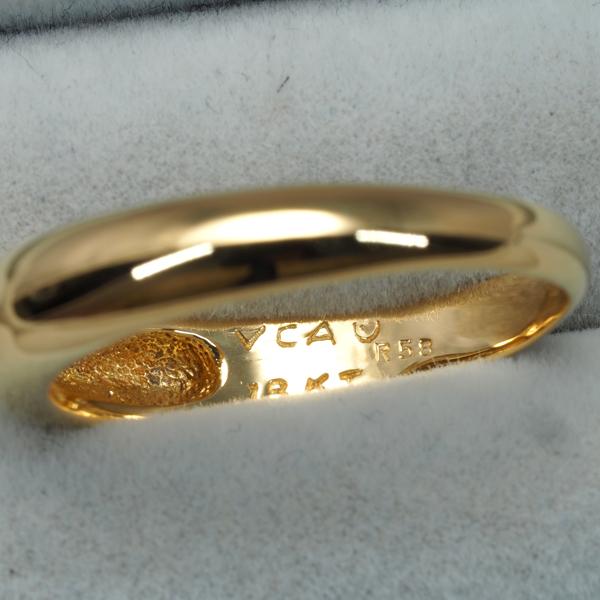 ヴァンクリーフ＆アーペル リング シニアチュール ウェディング 58号  