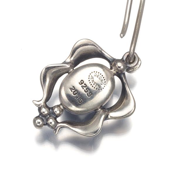 Georg Jensen ジョージジェンセン ピアス オニキス ヘリテージ 2015  