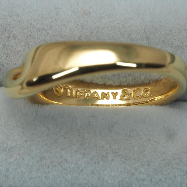 TIFFANY&Co. ティファニー リング インフィニティ 9.5号 K18YG 指輪  