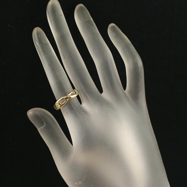 TIFFANY&Co. ティファニー リング インフィニティ 9.5号 K18YG 指輪  