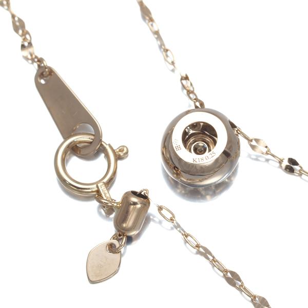カシケイ ネックレス ダイヤ ダイヤモンド 0.25ct エステールコラボ  