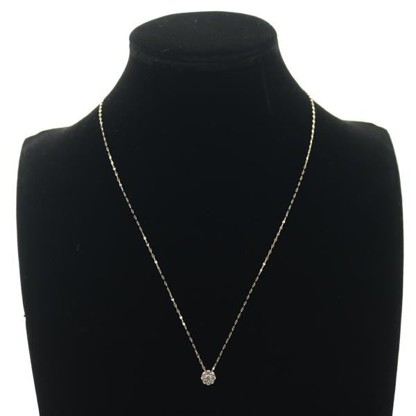 カシケイ ネックレス ダイヤ ダイヤモンド 0.25ct エステールコラボ  