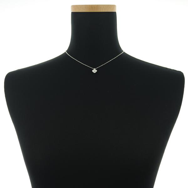 ダイヤ ダイヤモンド 0.70ct フラワー ネックレス Pt900/Pt850 GENJ 