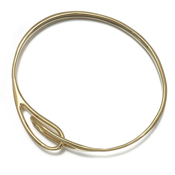 TIFFANY&Co. ティファニー ブレスレット ノット バングル K18YG BLJ  