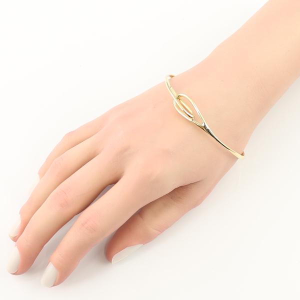 TIFFANY&Co. ティファニー ブレスレット ノット バングル K18YG BLJ  