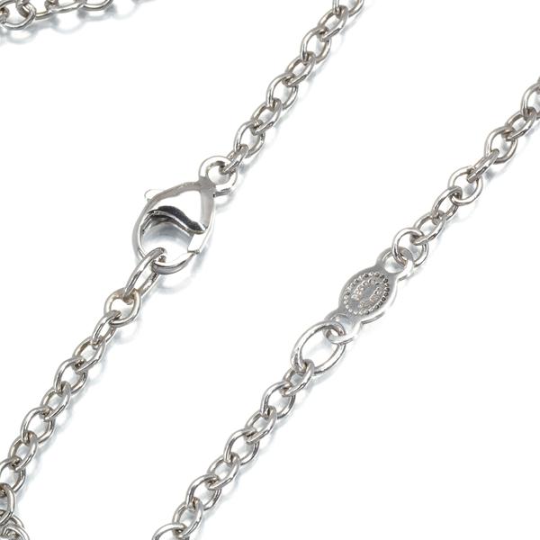 Georg Jensen ジョージジェンセン ネックレス兼ブローチ ダイヤ 