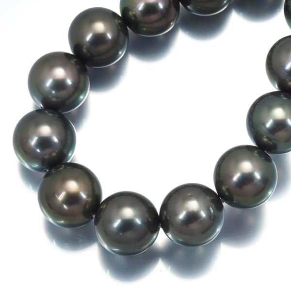 MIKIMOTO ミキモト ネックレス ブラックパール 真珠 9.0-9.5mm MIKIMOTO ミキモト ネックレス ブラックパール 真珠 9.0-9.5mm