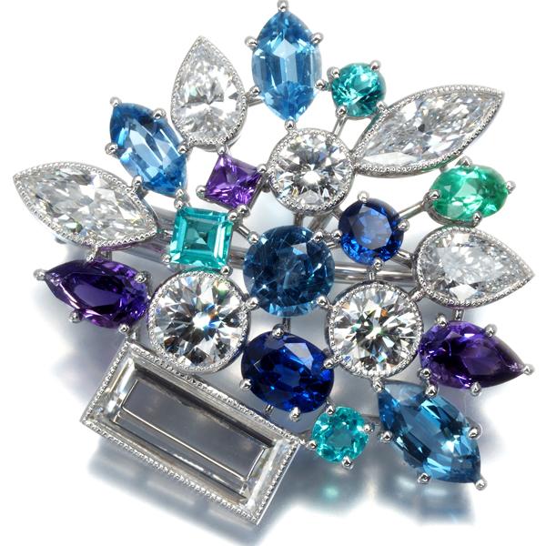 レアー✨ハイアライト&パライバ デマン ダイヤモンド クラシック