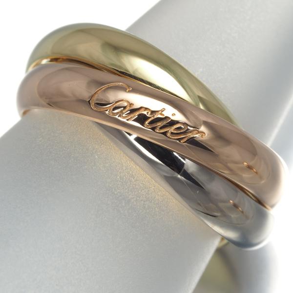 Cartier カルティエ トリニティリング スリーカラー クラシック 52号  