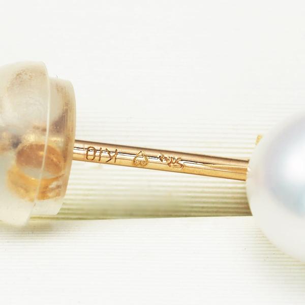 STAR JEWELRY スタージュエリー ピアス パール 真珠 4.0-5.3mm ダイヤ  