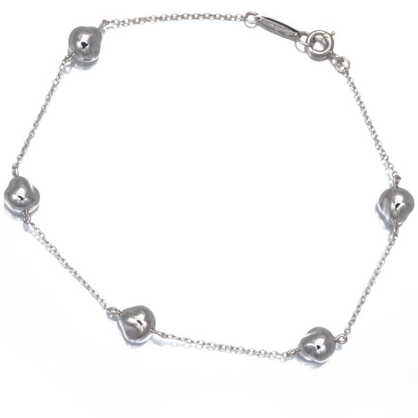 TIFFANY&Co. ティファニー ブレスレット ナゲット ステーション Pt950 