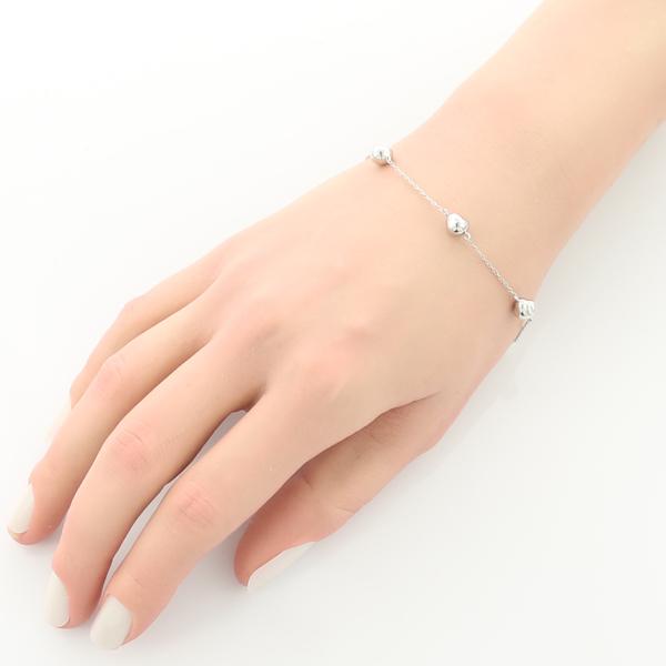 TIFFANY&Co. ティファニー ブレスレット ナゲット ステーション Pt950 