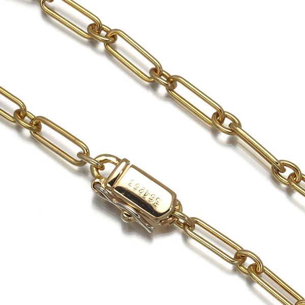 Cartier K18YG アイデンティティIDチェーンブレスレット 保証書付