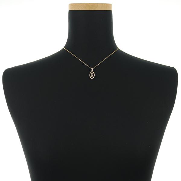 Cartier カルティエ ネックレス ダイヤ ダイヤモンド 2C ロゴ