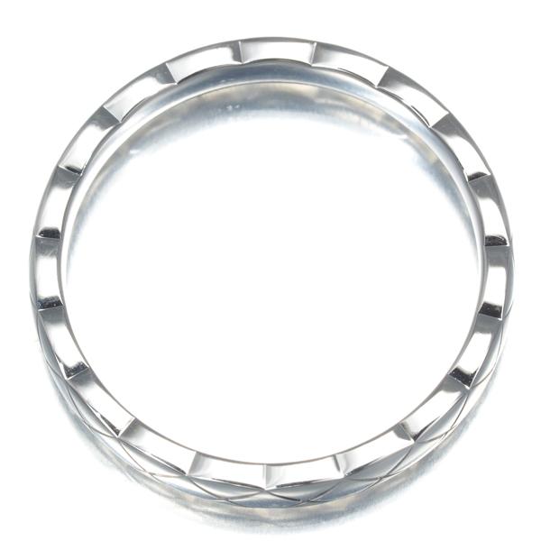 CHANEL シャネル リング ココクラッシュ ミニモデル 57号 K18WG 指輪  