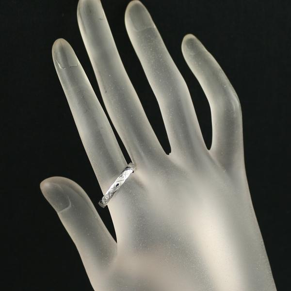 CHANEL シャネル リング ココクラッシュ ミニモデル 57号 K18WG 指輪  