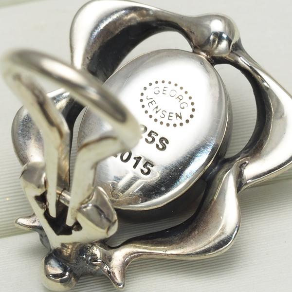 Georg Jensen ジョージジェンセン イヤリング オニキス