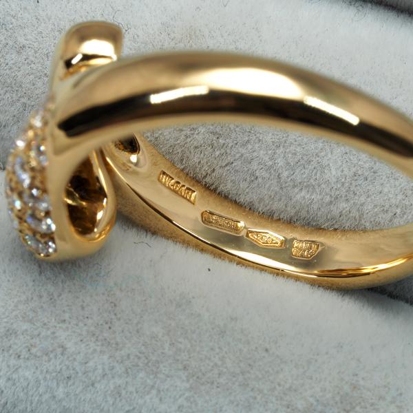 BVLGARI ブルガリ リング ダイヤ ダイヤモンド アストレア パヴェ 12号  