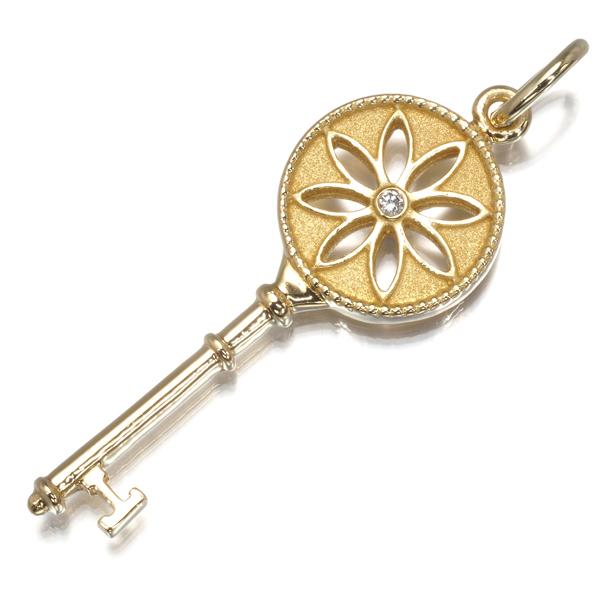 ティファニーK18 YG ペンダントトップ