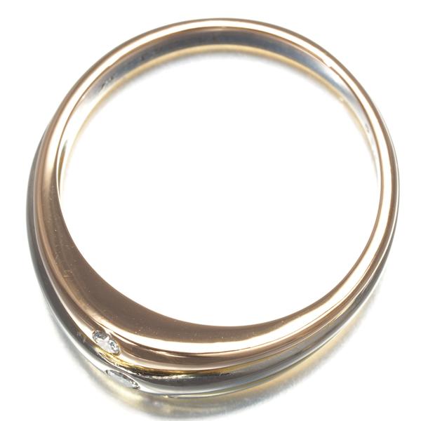 Cartier レア品 カルティエ リング ダイヤ ダイヤモンド スリーカラー  