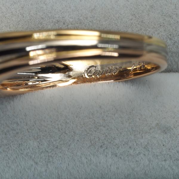 Cartier レア品 カルティエ リング ダイヤ ダイヤモンド スリーカラー  