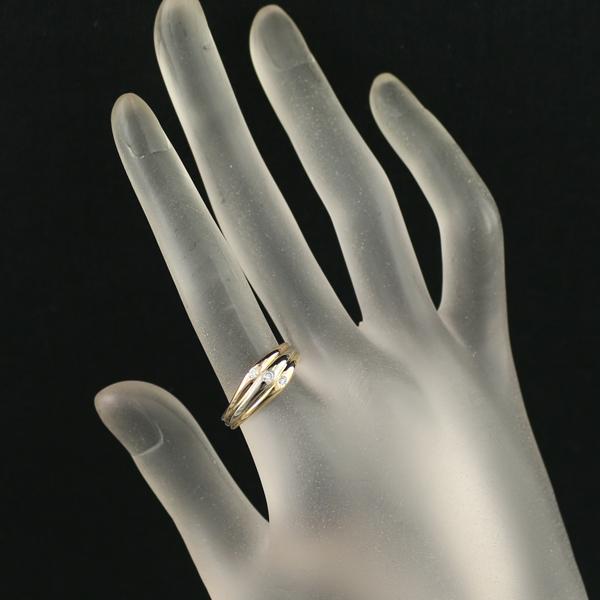 Cartier レア品 カルティエ リング ダイヤ ダイヤモンド スリーカラー  