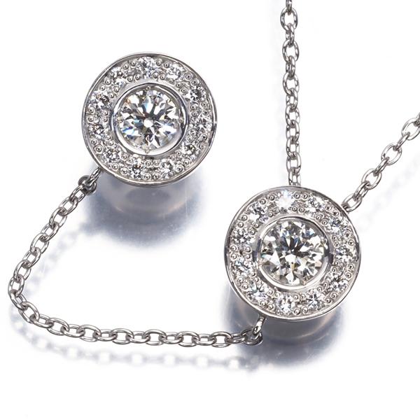 DE BEERS（デビアス） フォーエバーマーク ネックレス ダイヤ