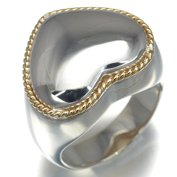 ティファニー 指輪 オープンハート シルバー925 サイズ12号 リング ハート TIFFANY&Co.】ティファニー シグネット ハート 12号 リング