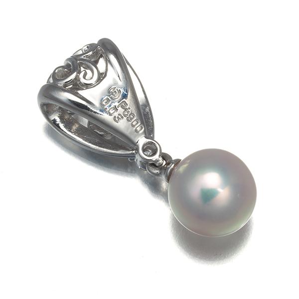 TASAKI タサキ ペンダントトップ パール 真珠 7.0mm ダイヤ  