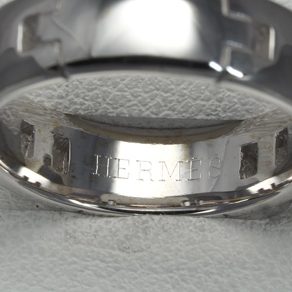 HERMES エルメス リング ヘラクレス 53号 K18WG 指輪 BLJ 大幅値下げ品  