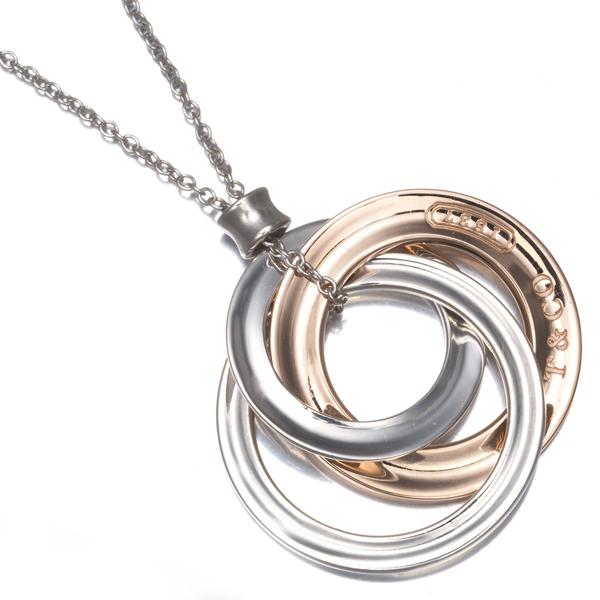 TIFFANY&Co. ティファニー ネックレス インターロッキング 1837