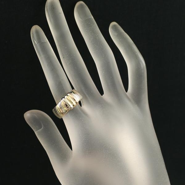 Cartier レア品 カルティエ リング スリーカラー 54号 K18YG/WG/PG  