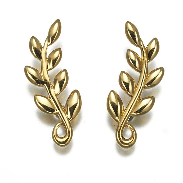 TIFFANY&Co. ティファニー ピアス オリーブリーフ クライマー